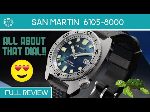 San Martin MOP dial SN0068G (6105-8000) - oh my, that Dial