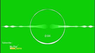 GREEN SCREEN SPECTRUM CIRCLE / BAR