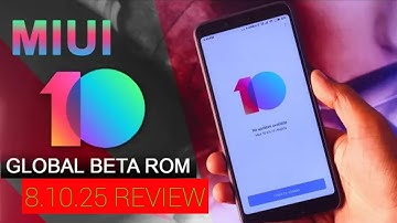 Miui 10 8.10.25 Review| Redmi 4a/5a Portrait mode??| Download link