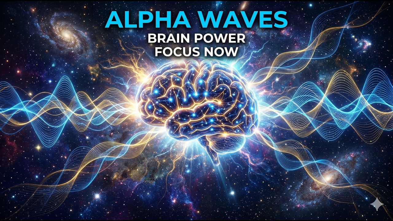 Alpha Waves for Super Focus & Study | Brain Power & Memory Enhancement ...