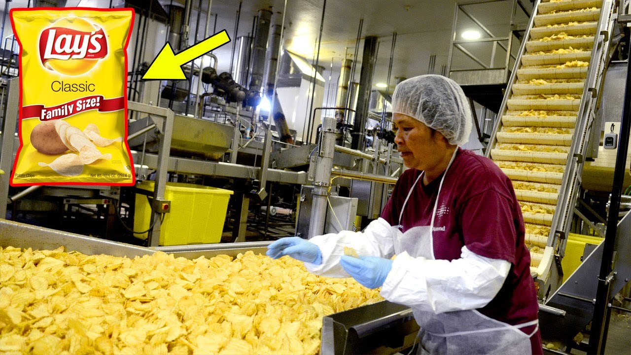 Lays Chips Factory | How Chips Are Made | Fresh Potato Chips