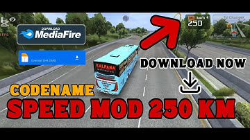 BUSSID 250+ SPEED MOD v.4.4.1 |  Speed Mod In Bus Simulator Indonesia | 4.4.1 | 250+ SPEED CODENAME