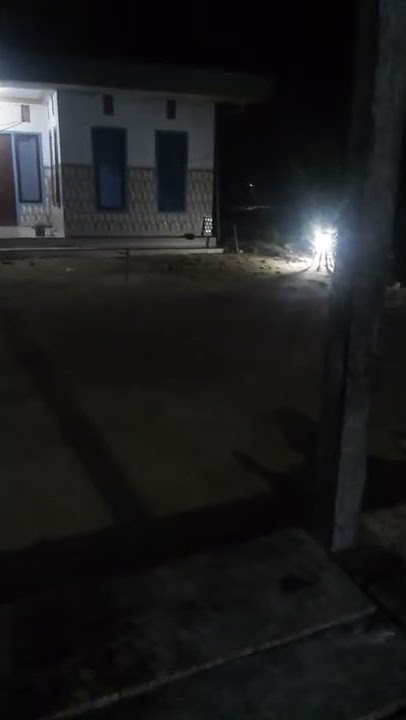 SUASANA MALAM HARI BULAN RAMADHAN DI MADURA