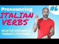 Italian COMPRARE in the Passato Prossimo Negative Statements - Past Tense Verbs | Part 6
