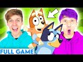 LANKYBOX Playing BLUEY THE VIDEO GAME!? (FULL GAMEPLAY WALKTHROUGH!)