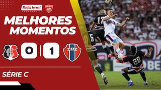 Santa Cruz x Maranhão: Confira os melhores momentos
