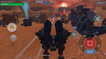 Skirmish Mode Gameplay:War Robots With Behemoth and Phantom