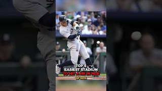 Top 5 Easiest Stadium To Hit A Home Run In Mlb