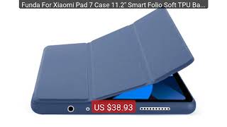 Funda For Xiaomi Pad 7 Case 11.2" Smart Folio Soft TPU Back Stand ... — Best Deal 2026 | Shop Now! screenshot 4