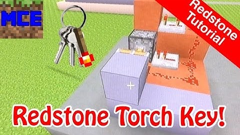 Super Compact Redstone Torch Key ( PS / XBOX ) [ Tutorial ]