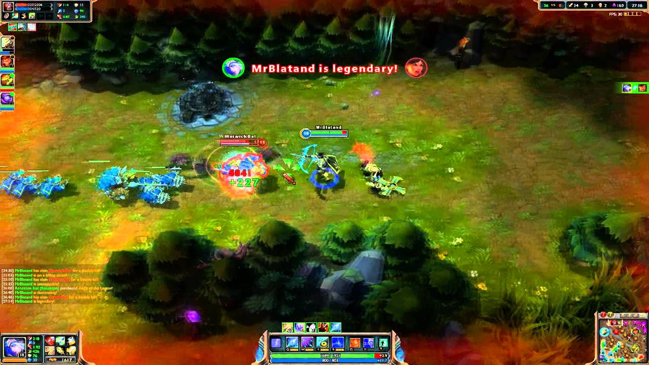 Random LoL Build - Amazing Damage - Pentakill machine - Ashe ep: 1