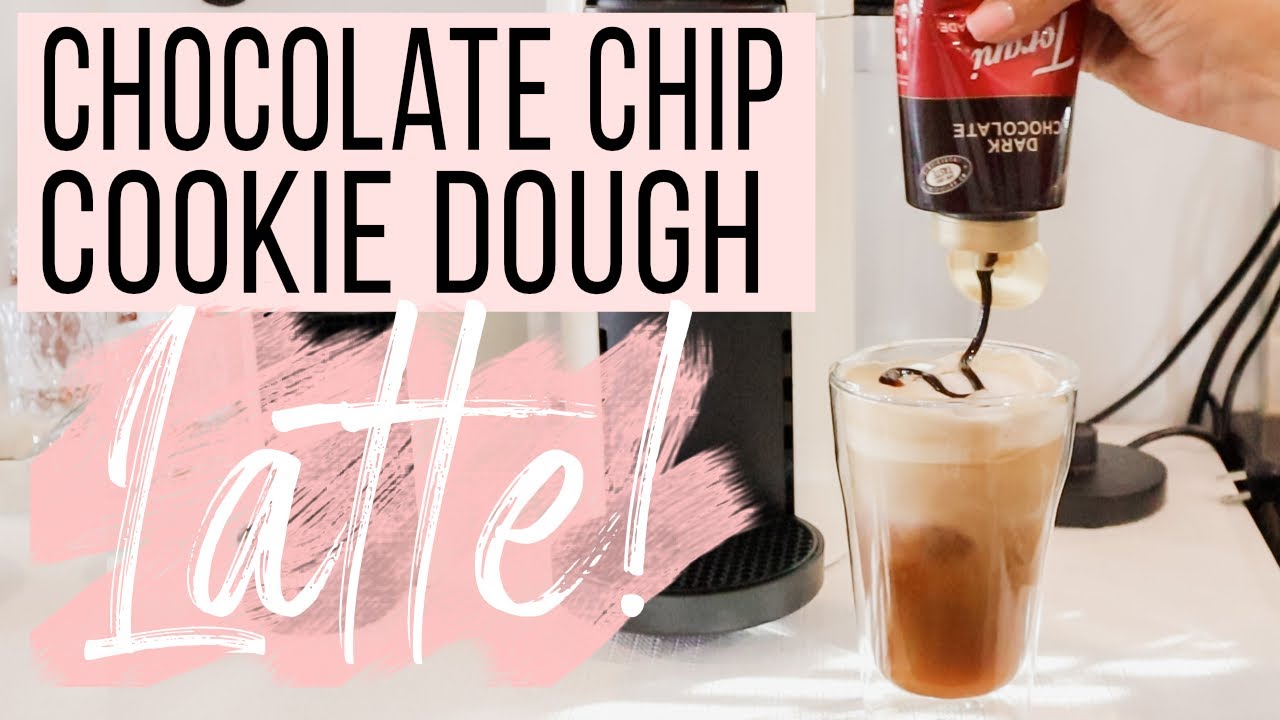 Chocolate Chip Cookie Dough Latte Recipe For Nespresso + Nespresso Pod