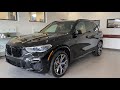 2021 BMW X5 40i M Sport Package Black Sapphire With Coffee Interior