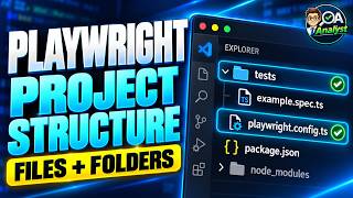 Playwright Project Structure Explained | Files & Folders for Beginners