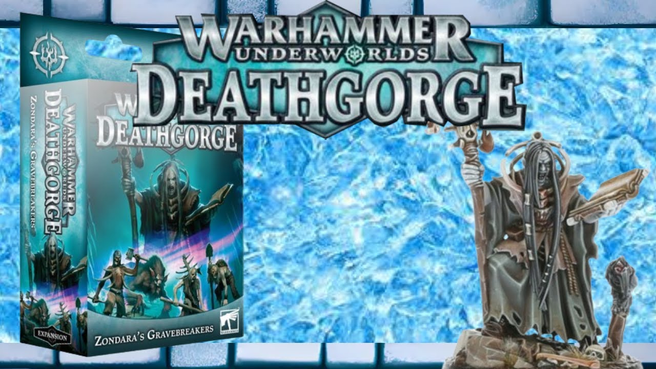 Zondara's Gravebreakers Warhammer Underworlds Deathgorge &ndash; Games Workshop NUOVO
