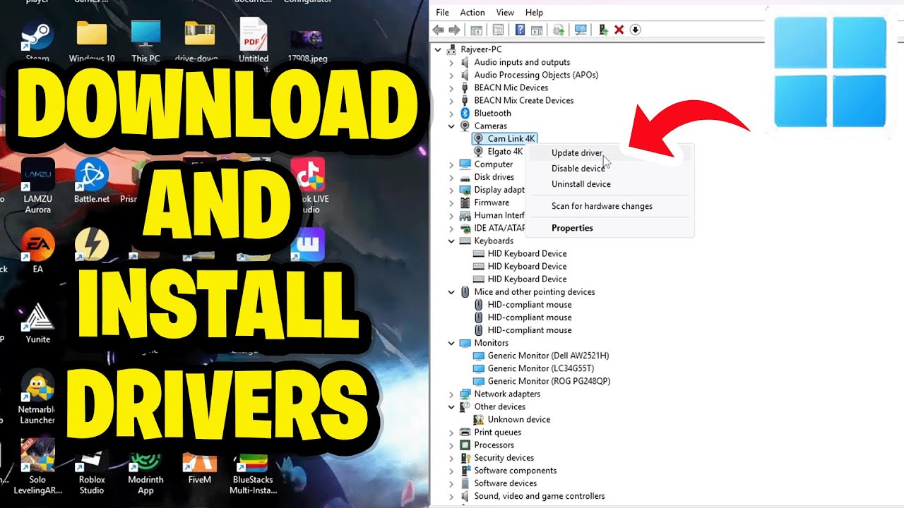 How To Download and Install Drivers In Windows 11 or 10 - Fastest Guide ...