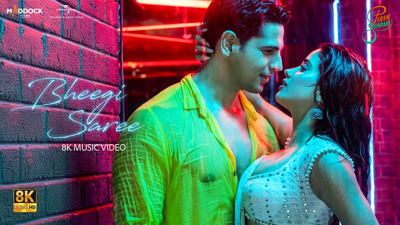 Bheegi Saree Sidharth M, Janhvi K