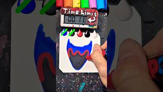 Drawing Nightmare Huggy in 30Sec(Poppy Playtime)