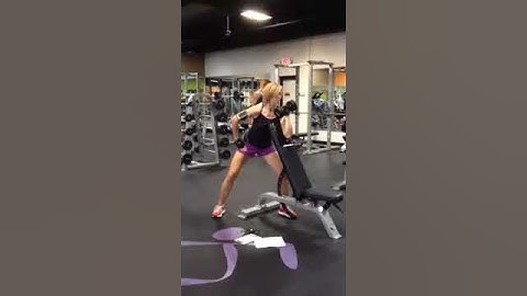 Dumbbell incline iso curl