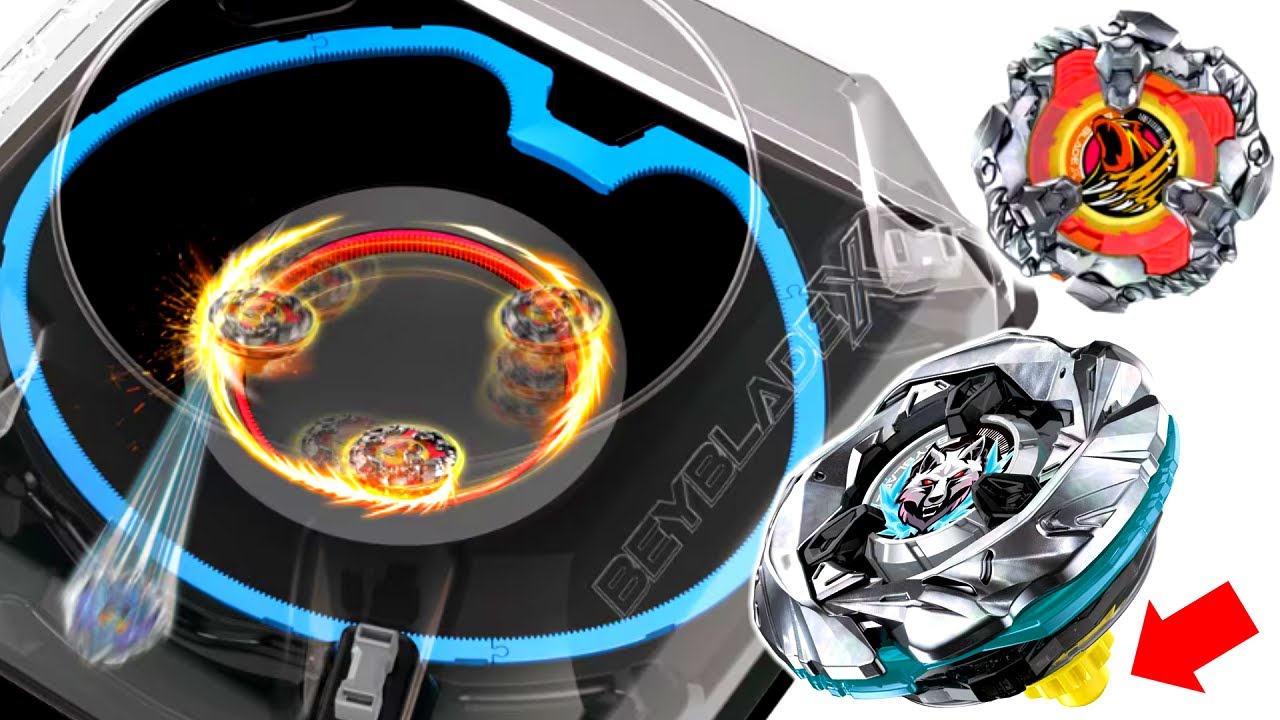 NEW free rotating parts!? New stadium & new Beyblade
