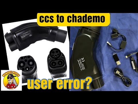 Ccs to chademo adapter user error? Nissan Leaf