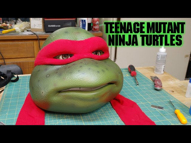 3d tmnt raphael bike helmet Nickelodeon Teenage Mutant Ninja Turtles Leonardo Kids and Pads Rev up the engine and get ready to ride topside Finished My TMNT Movie Raphael