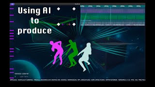 Using AI to create electronic music in Beat DJ (live coding software)