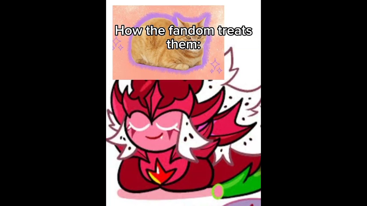 How the fandom treats Pitaya Dragon cookie: | 