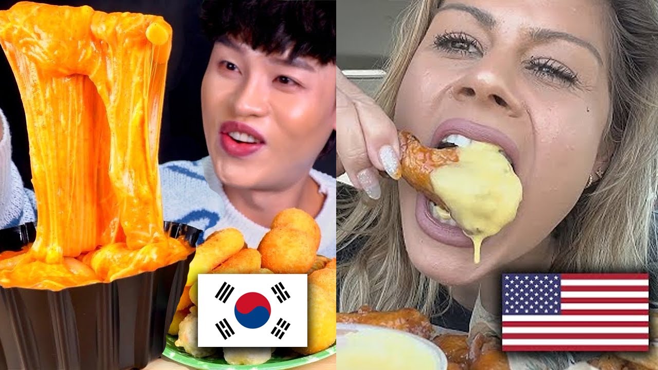 как едят разные мукбэнгеры по всему миру