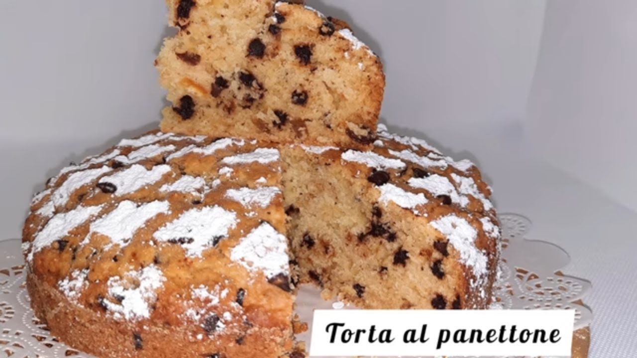 Torta al panettone, ricetta golosa per riciclare il panettone.