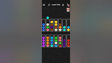 Level 1533 - Color Ball Sort Solution