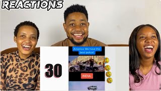 African Friends Reacts To AMERICA VS INDIA FUNNY MEMES |**MUST LAUGH😂**|