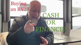 Should you pay cash or finance your RV purchase?