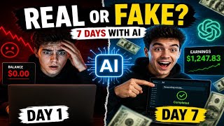 I Tried Making Money With AI for 7 Days… This Shouldn’t Work screenshot 4
