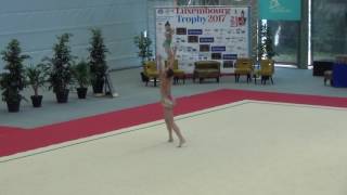 Ekaterina Selezneva RUS hoop final Luxenbourg Trophy 2017