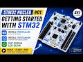STM32 Nucleo Tutorial #01 | Install STM32CubeIDE & STM32CubeMX + LED Blink
