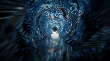 Ice Tunnel cave VJ loop