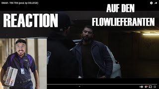 OMAR - TEK TEK (prod. by COLLEGE) REACTION I Es wird alles nieder gespittet