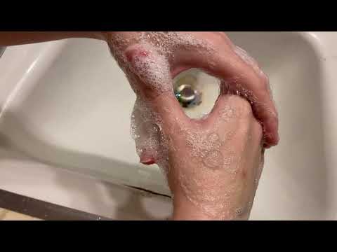 How to Make Bubbles with Only Your Hands, Soap, and Water.