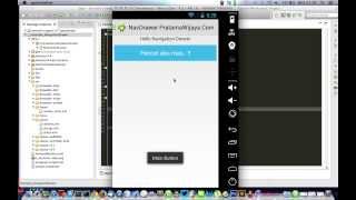 Sliding Menu Android Using Navigation Drawer