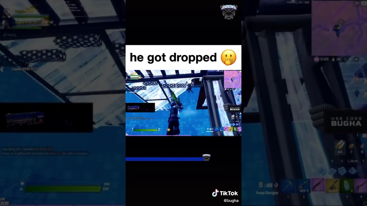 Bugha Destroyed in Fortnite