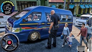 Real MiniBus Simulator 3D - Bus Games 2025 - Bus Game Andriod Gameplay