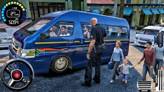 Real MiniBus Simulator 3D - Bus Games 2025 - Bus Game Andriod Gameplay screenshot 1