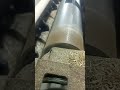 Veneer Peeling Machine in action