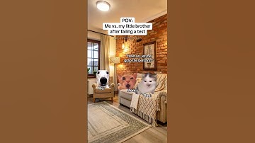 CAT MEMES 🐱Me vs. my little brother after failing a test #catmemes #relatable #relationship