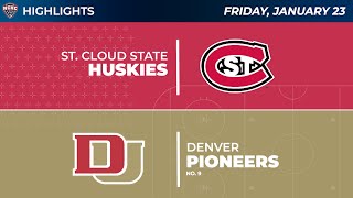 1/23/26 - St. Cloud State at Denver Highlights