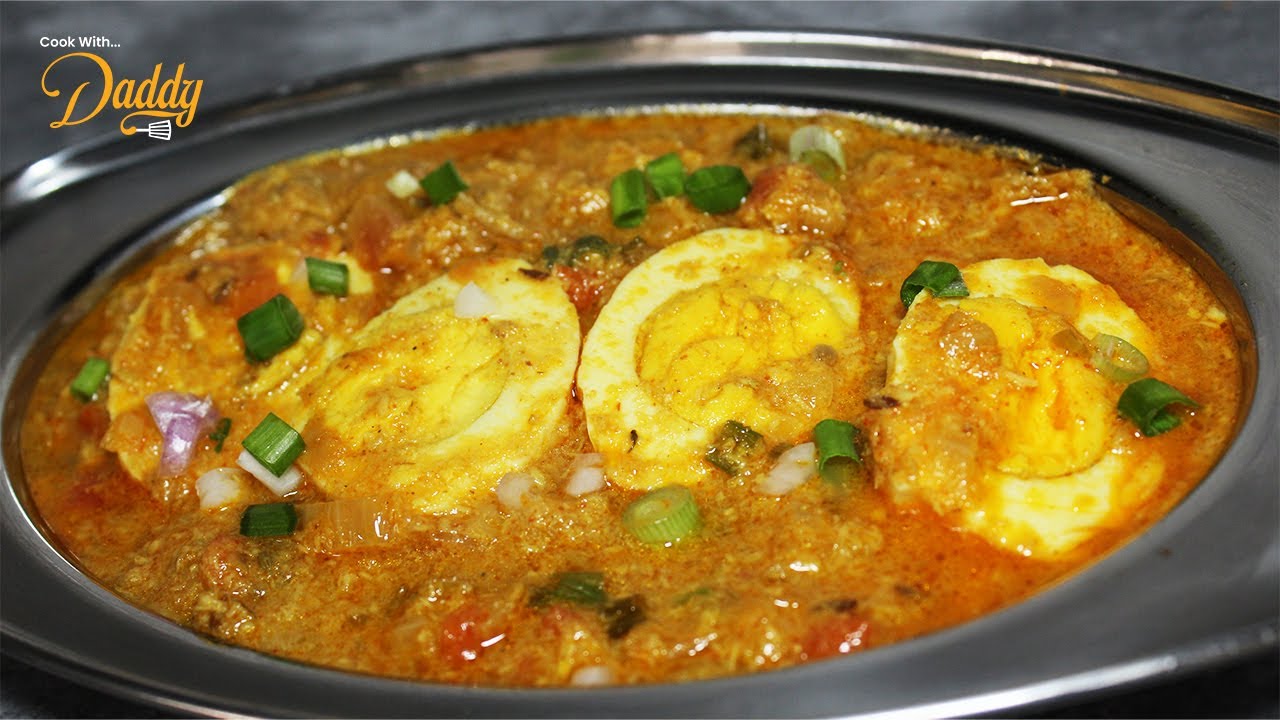 Unique Egg Curry Coconut Gravy Egg Curry Tasty Egg Gravy Recipe