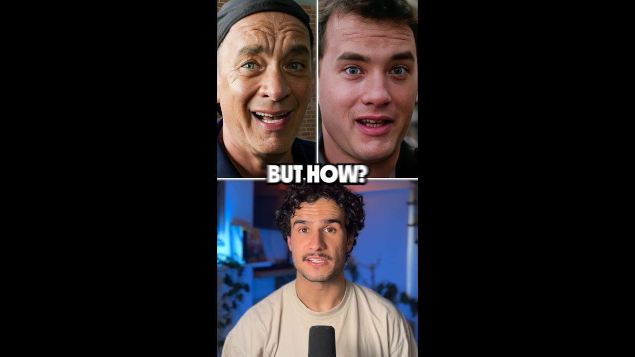 They made Tom Hanks 30 years younger!