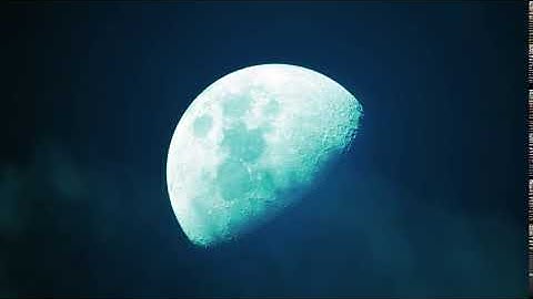 Cloudy Sky Moon Background Loop | Animation Videos | No Copyright | Visual Effects Video.