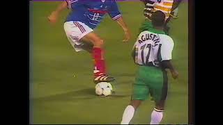 Зидан провёл отличный матч против ЮАР ЧМ`98/Zidane played a great match against South Africa WC`98